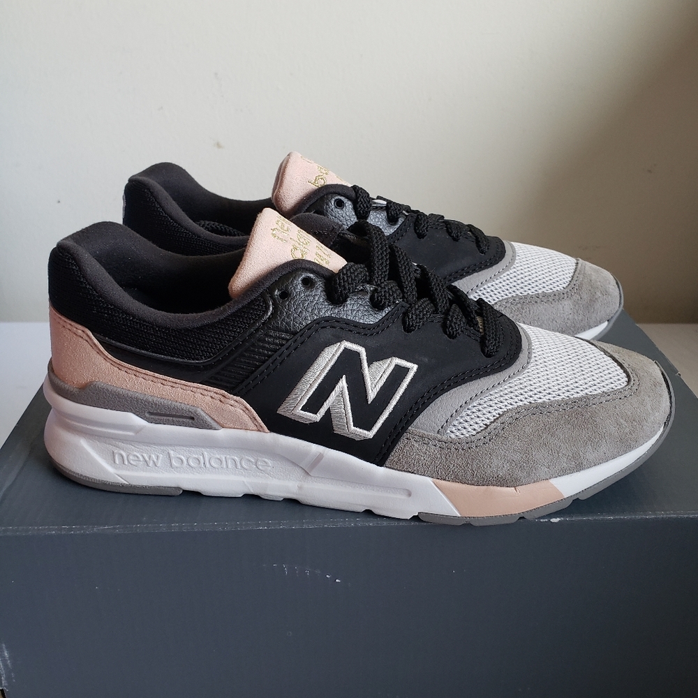 New Balance 997H. Black/gray/pink. Womens size 5.5.
